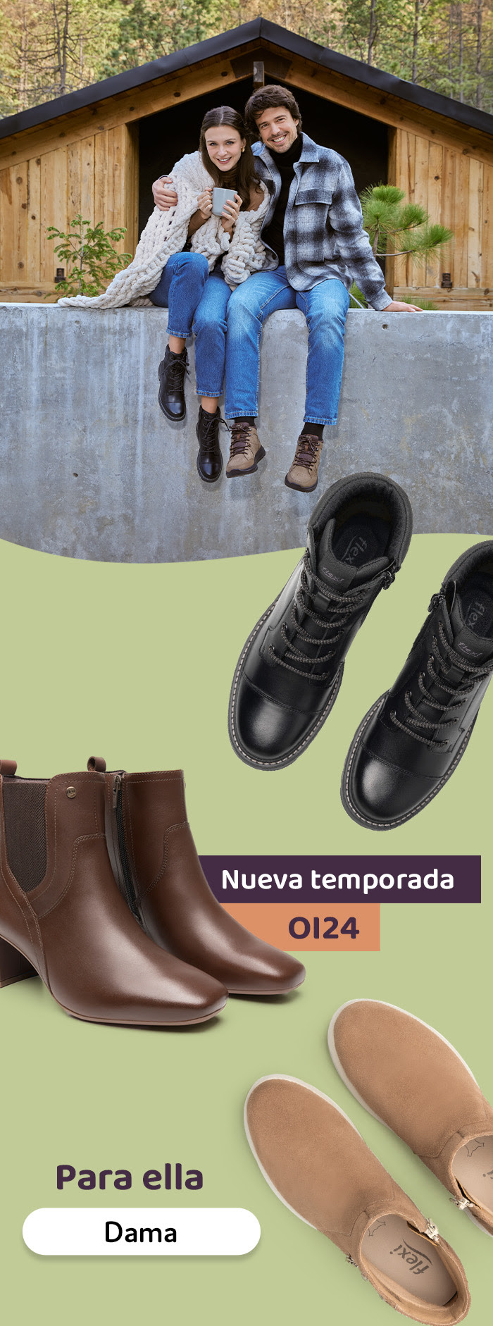 PARA ESTE OTOÑO, LOS BOTINES FLEXI SON LA OPCIÓN