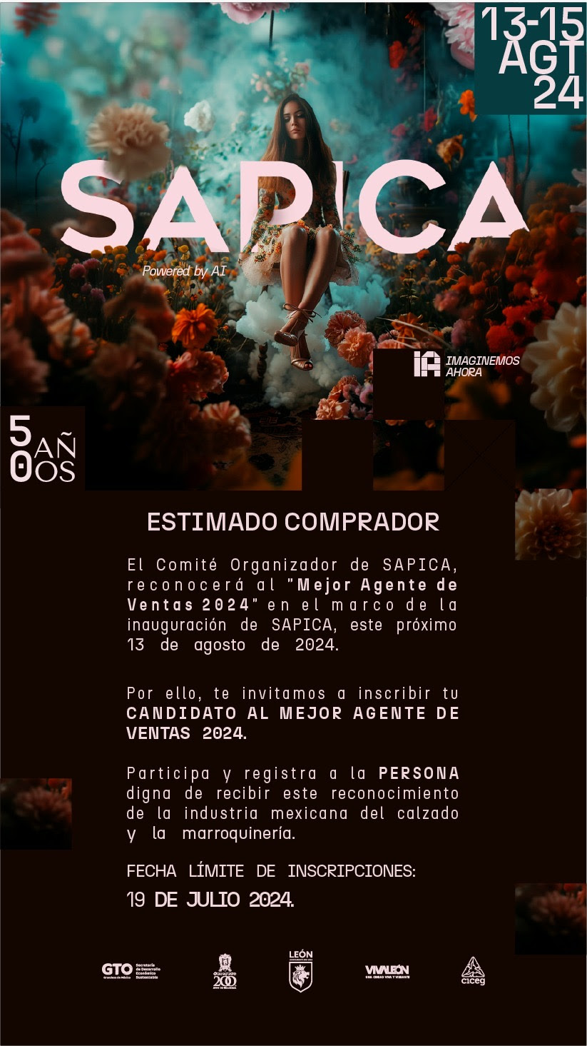 SAPICA 2024: Registra a tu candidato a MEJOR AGENTE DE VENTAS 2024